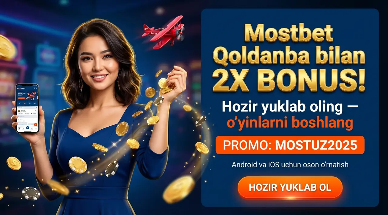 MOSTBET Қолданба — Юклаб Олиш ва Ўрнатиш